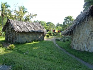 Dans le village de notre chauffeur, David