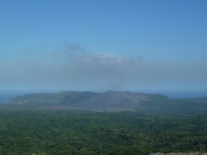 Premiers aperçus du volcan