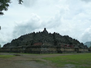 le temple boudhiste de Borobudur